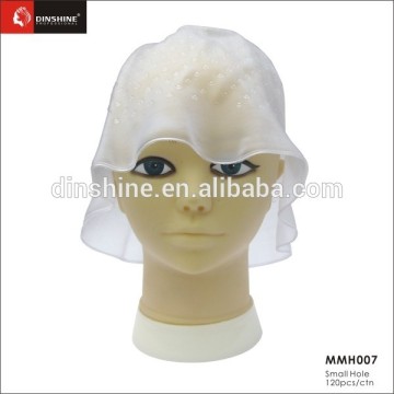 Transparent Soft Rubber Hair Heat Cap Salon Hair Dye Cap