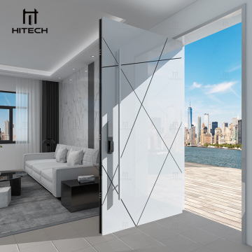 Hitech Exterior Security Steel Entrance Armor Explosion-Proof Metal Doors