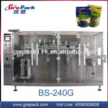 grease preformed pouch packaging machine