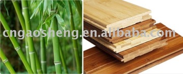 Noblest red horizontal high glossy bamboo flooring/floor