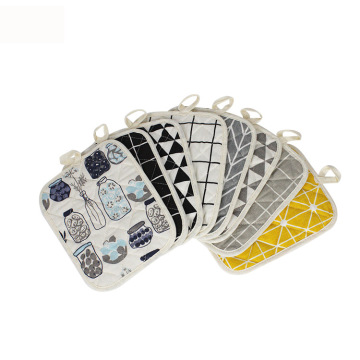 Large Pot Holders & Oven Mitts Set - Heat Resistant Kitchen Pot Holders & Hot Pads for Cooking & Baking