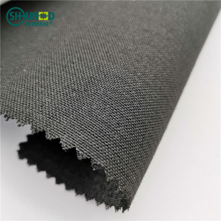 Top quality hair interlining fabric shrink resistant for suit