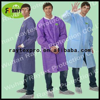 Disposable Non Woven Lab Coat