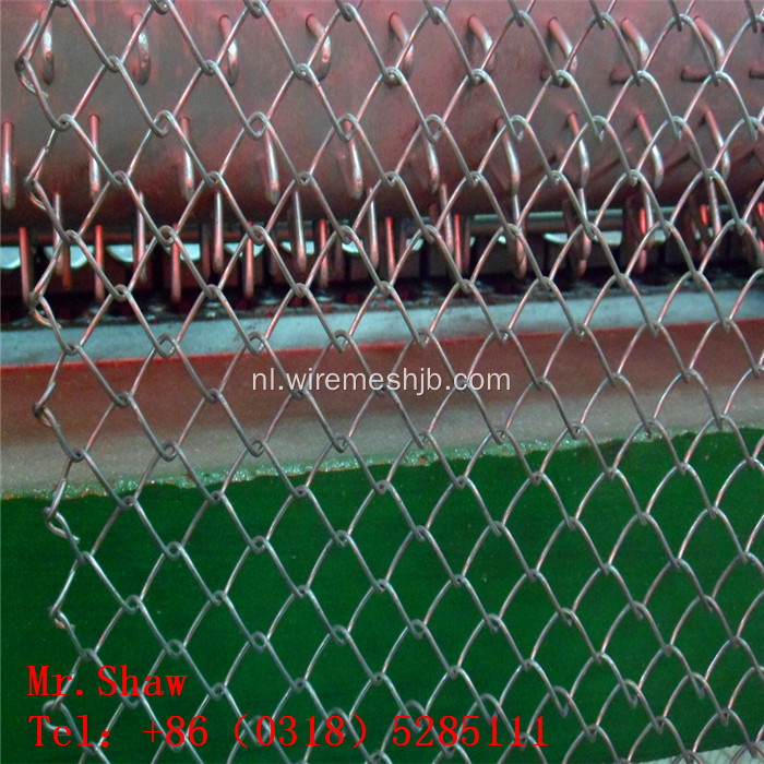 PVC afgeveerde ketting Link Fence 50MMX50MM