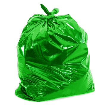 Sac poubelle vert personnalisé de 55 gallons noir Ldpe noir sacs poubelle sac en plastique robuste en polyéthylène