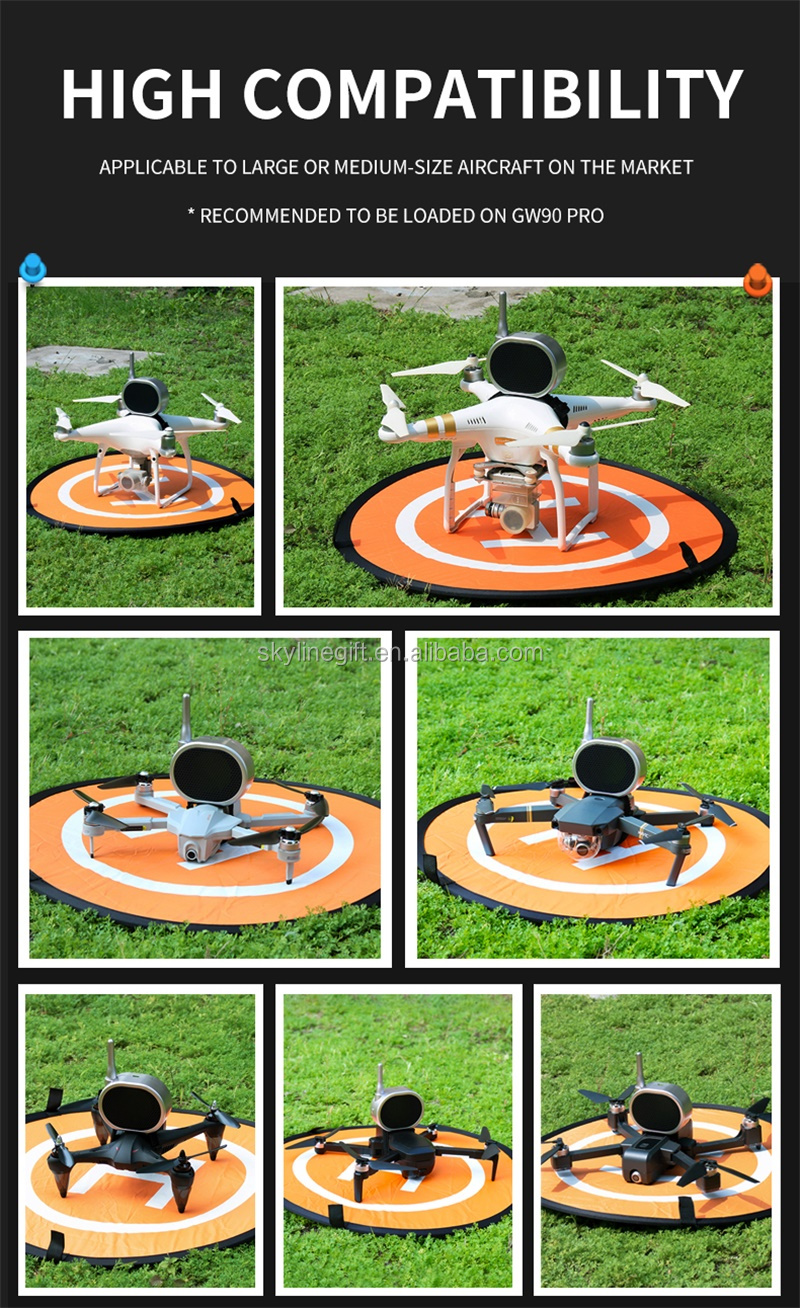 Drone Accessories Uav Equipped With A Loudspeaker 1200m Control Distance Drone Loudspeaker For DJI Mavic Hubsan Sg906pro 193pro