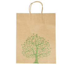 Customized Printing With Handle Luxurious Kraft Paper Bags