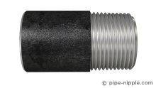 Pollution-free Weld nipple Black nipple