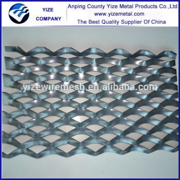 China hot sale expanded metal in rhombus mesh/Aluminum Expanded Metal Mesh(factory sales)