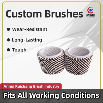 High-Precision Screen Polishing Roller Brushes