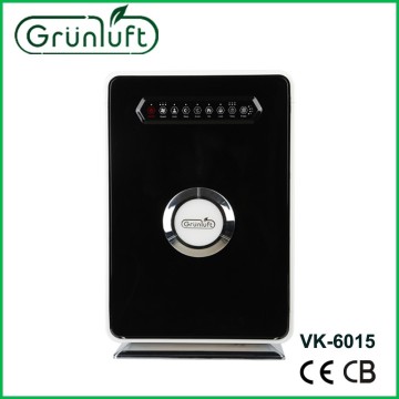 Low energy Ionising air purifier for smoking room