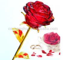Red Rose Crystal Wedding Gifts