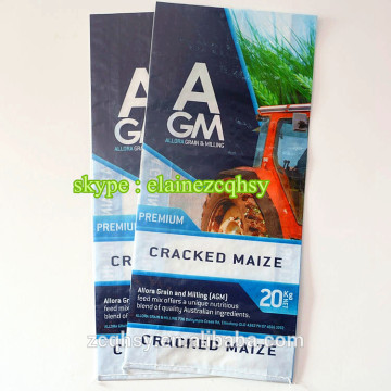 Maize grain pp woven bags /maize pp woven grain bag 20kg/50kg wheat flour packaging corn pp bags