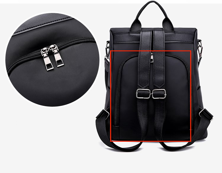 2021 promotional fashion oxford trendy anti theft lady packs sports outdoor shopping women backpack