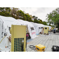 Aire acondicionado de carpa de campamento médico de rescate de campo portátil