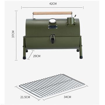 Mini Iron Spray Paint wood outdoor bbq grill