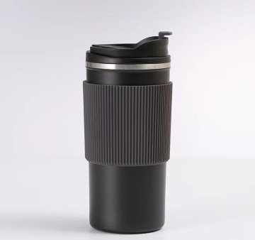 Customizable Silicone Coffee Cup Sleeve, Holder & Water Bottle Band