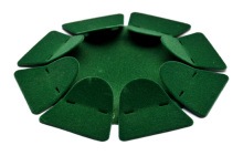 Metal Golf putting Cup Flocking Practice Cup