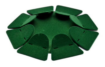 Metal Golf putting Cup Flocking Practice Cup