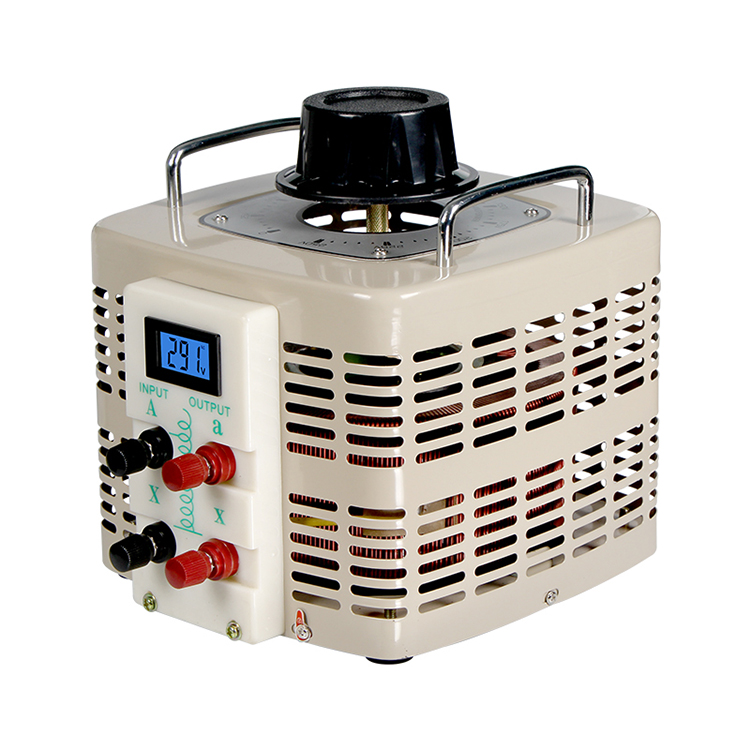 Digital Display Single Phase 5KVA Variacs Variable Transformers Manual Voltage Regulator