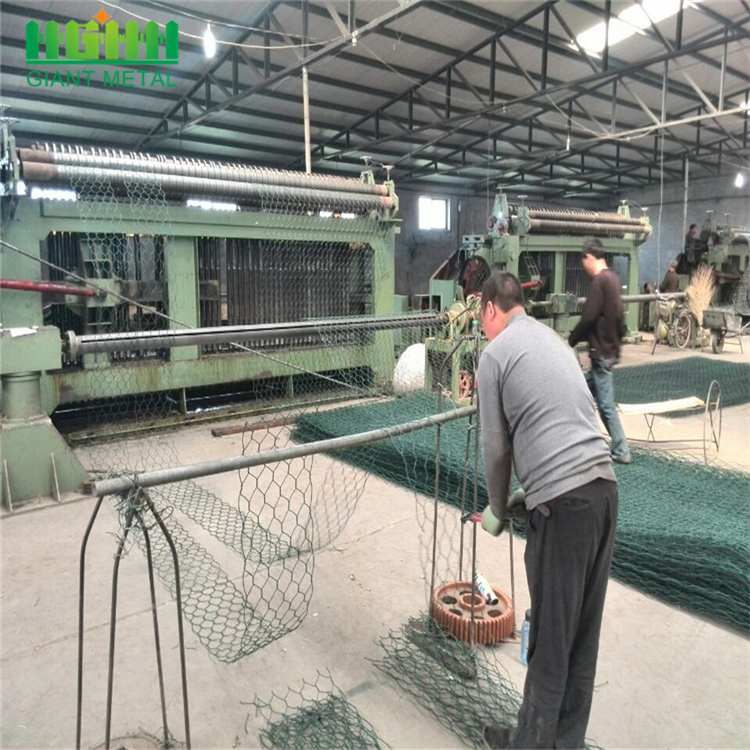 Double Twist Heavy Galvanized Woven Gabion Basket