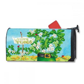 Custom Green Tree Magnetic Mailbox Cover