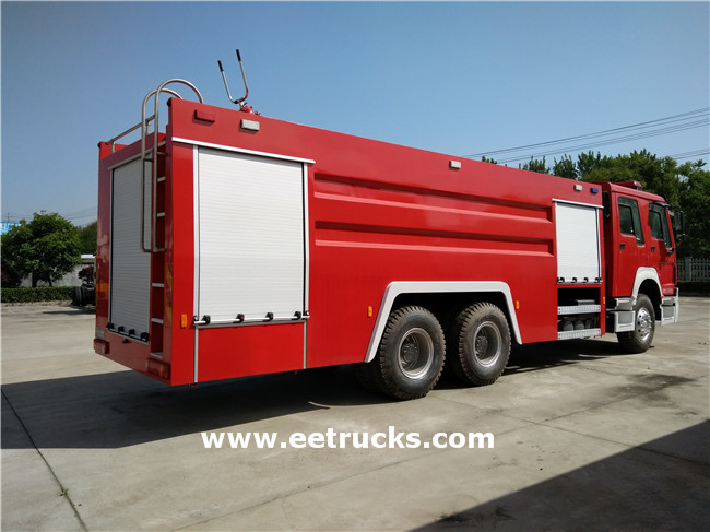 HOWO 10 Wheeler Fire Fighting Vehicles