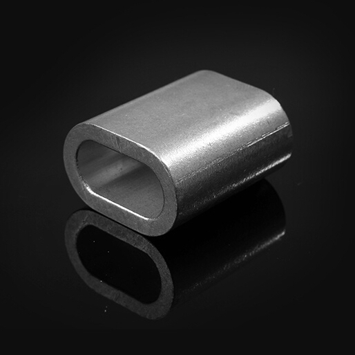 Ferrule ovale en aluminium pour la corde et l&#39;élingue