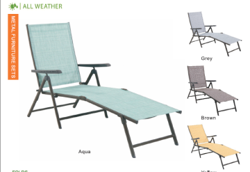 FOLDING CHAISE LOUNGE