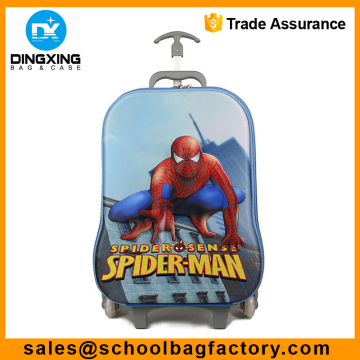 Trolley School Bag 3D trolley bag Child school trolley bag
