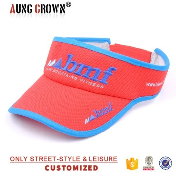 design your own sports running sun visor hats