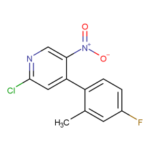 3-Chloro-4-(4-fluoro-2-methylphenyl)-5-nitropyridine For Elinzanetant 2642577-29-3