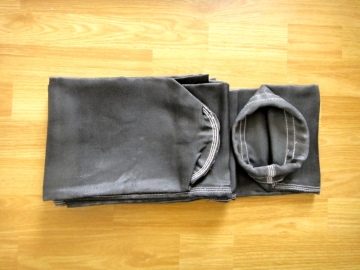 High Temperaure Woven Fiberglass Filter Bags