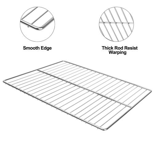 Environmentally durable stainless steel BBQgrate grill