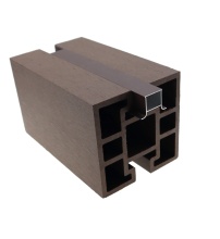 2024 Modern WPC Balcony Handrail for Deck & Villa Stair Railing