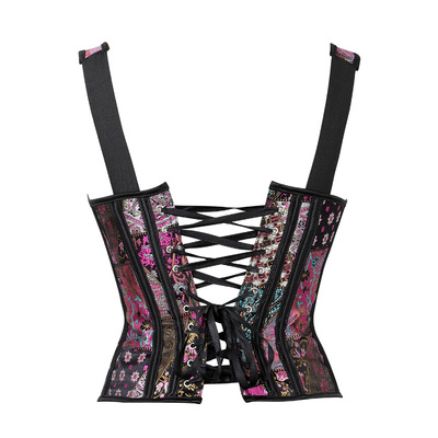 Jacquard Ladies Shoulder Strap Corset