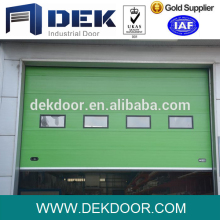 Steel industrial sectional vertical sliding doors