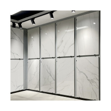 Wear-Resistant Glossy Surface Calacatta Polished White Porcelain Floor and Wall Tile