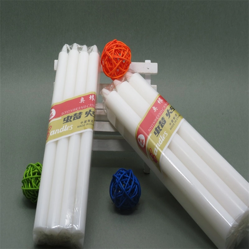 Wholesale 50g Pure White Candles to Nigeria Market