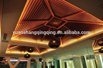 waterproof wood plastic composite ceiling /house ceiling design