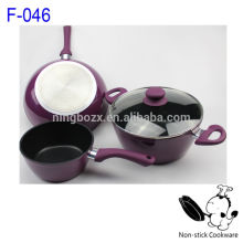 as seen on tv kitchenware tools forged cooking pot nonstick aluminum cookware set