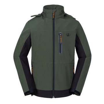 Winter soft shell jackets