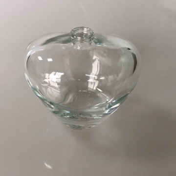 100ml Heart Glass Bottle