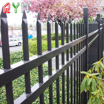 Square Tube Picket Weld Fence Spear Top Metal Picket Fence