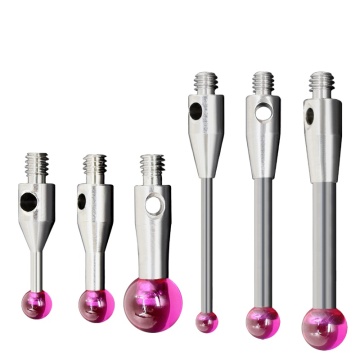 Custom Dial Indicator CMM Stylus - M2M3M4 Tungsten Steel Ruby Ball Styli