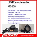 MD500-1dPMR الراديو المحمول 6.25KHZ FDMA نظام التشفير الصوتي 32 بت