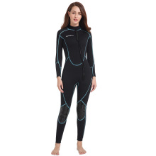 Seaskin Ladies الأمامية zip scuba scuba skinsuit