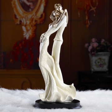 love wedding couple statue resin wedding figurine