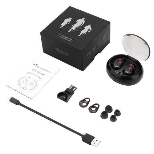 Schweißfester Kopfhörer Mini Wireless Stereo Earbuds Headset