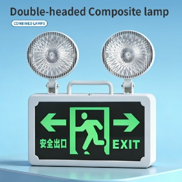 Emergency light with backup battery